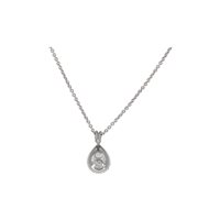 Vicenza - Piazzetta Palladio 2 - Collana Crivelli Donna DIAMANTI in Oro bianco Diamante 0.51 Ct 372-3551 - 372-3551